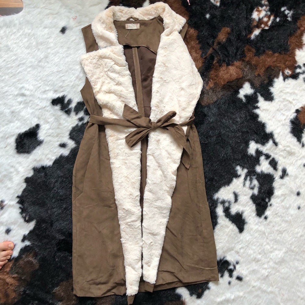 Long Fur Vest